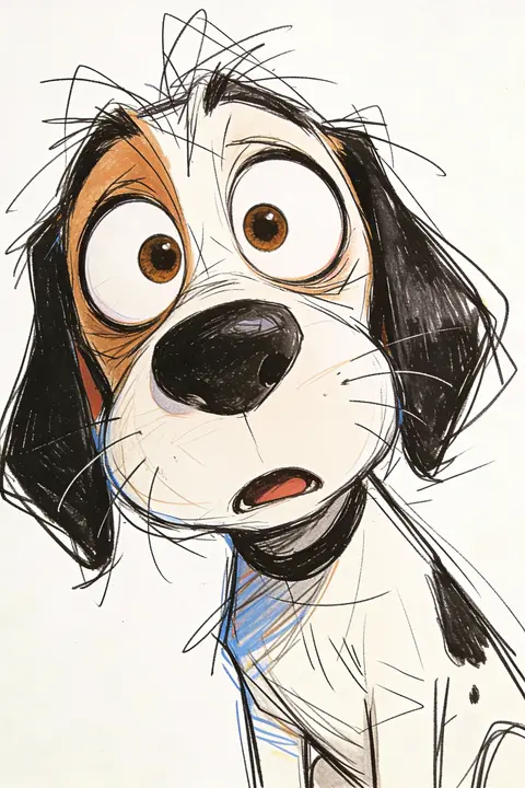 插画设计·狗狗